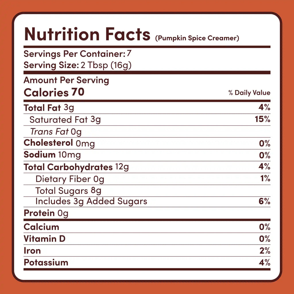 RYZE Pumpkin Spice Superfood Creamer Add-On (SPECIAL PRICING)