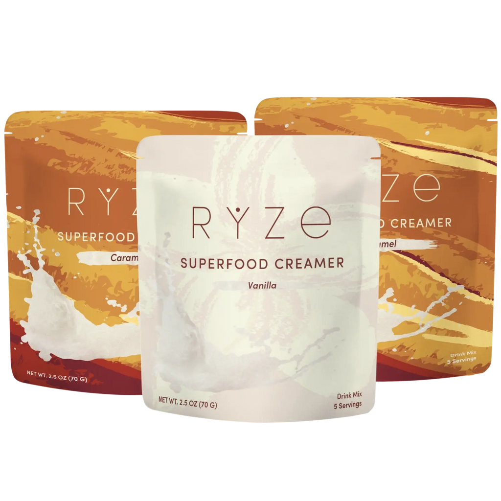 RYZE Caramel + Vanilla Creamer 3-Pack Add-On (SPECIAL PRICING)