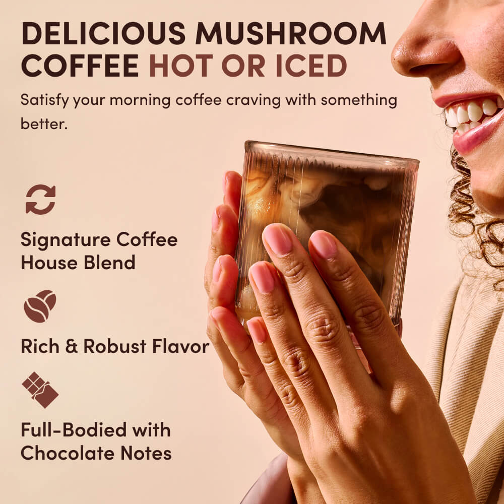 RYZE Mushroom Coffee House Blend 30 Servings