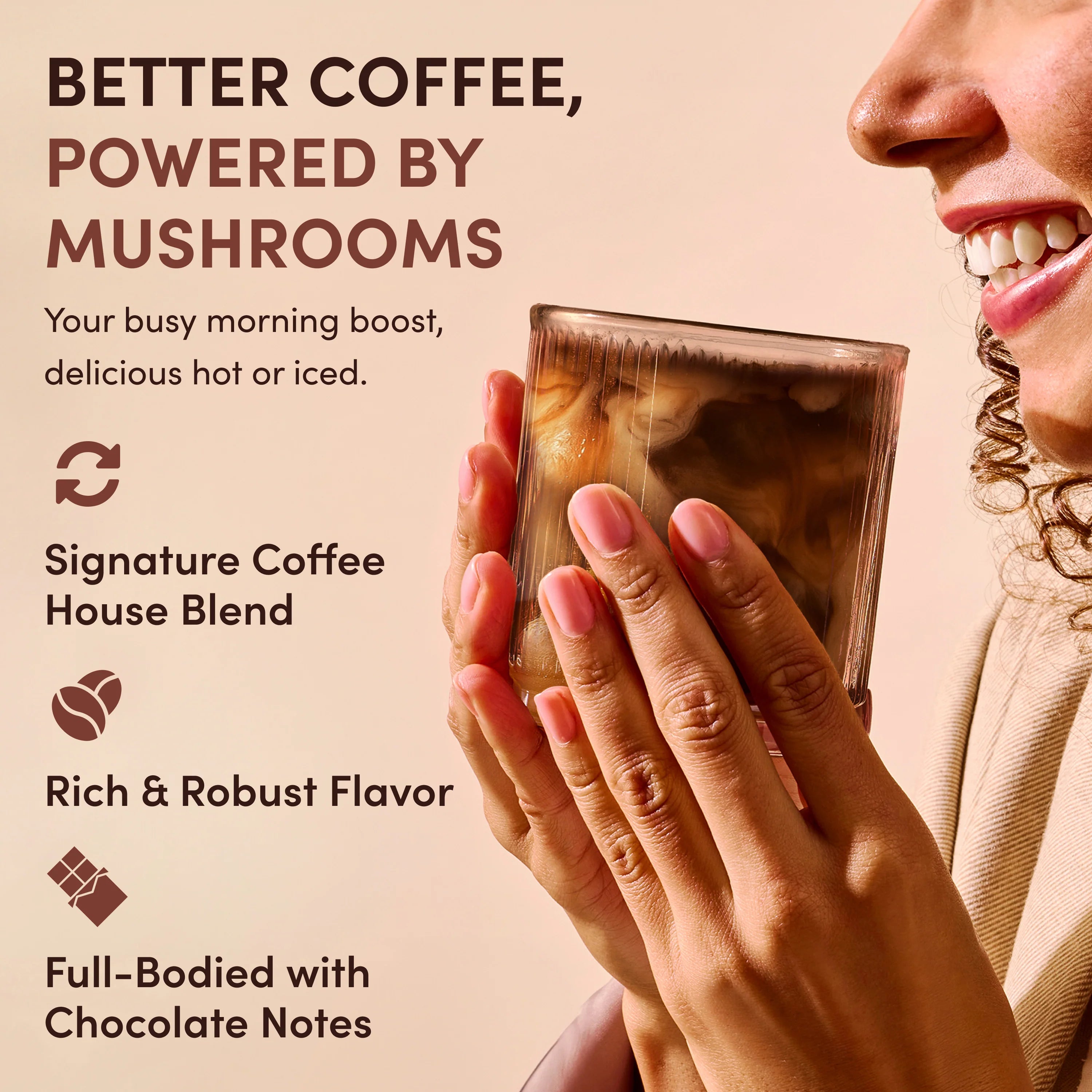 RYZE Mushroom Coffee Dark Roast Starter Kit 60 Serving