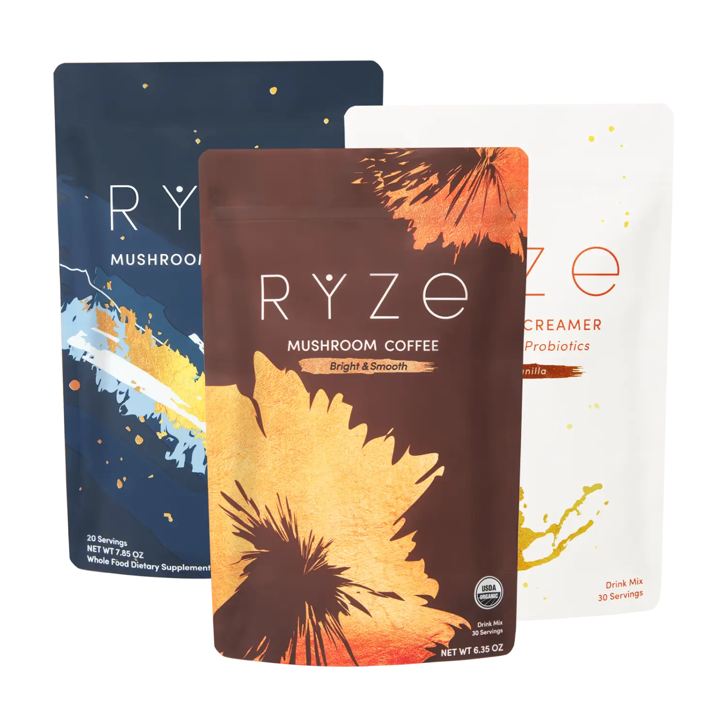 RYZE RYZE Ritual Set (Cocoa + Coffee + Creamer)