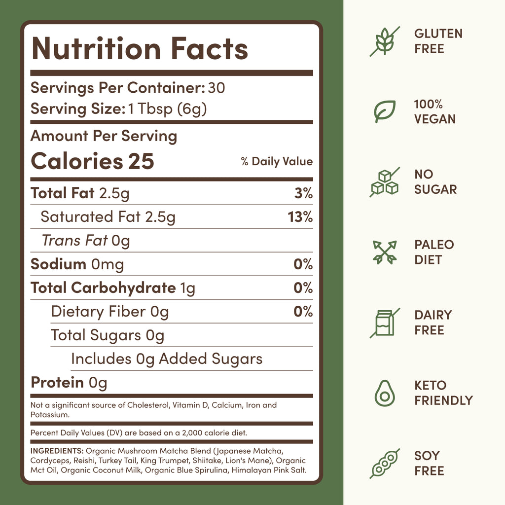 RYZE Mushroom Matcha Starter Kit (60 Servings)