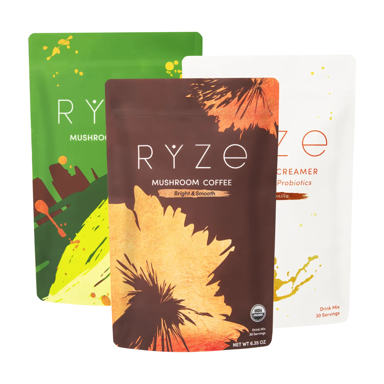 RYZE RYZE Ritual Set (Matcha + Coffee + Creamer)