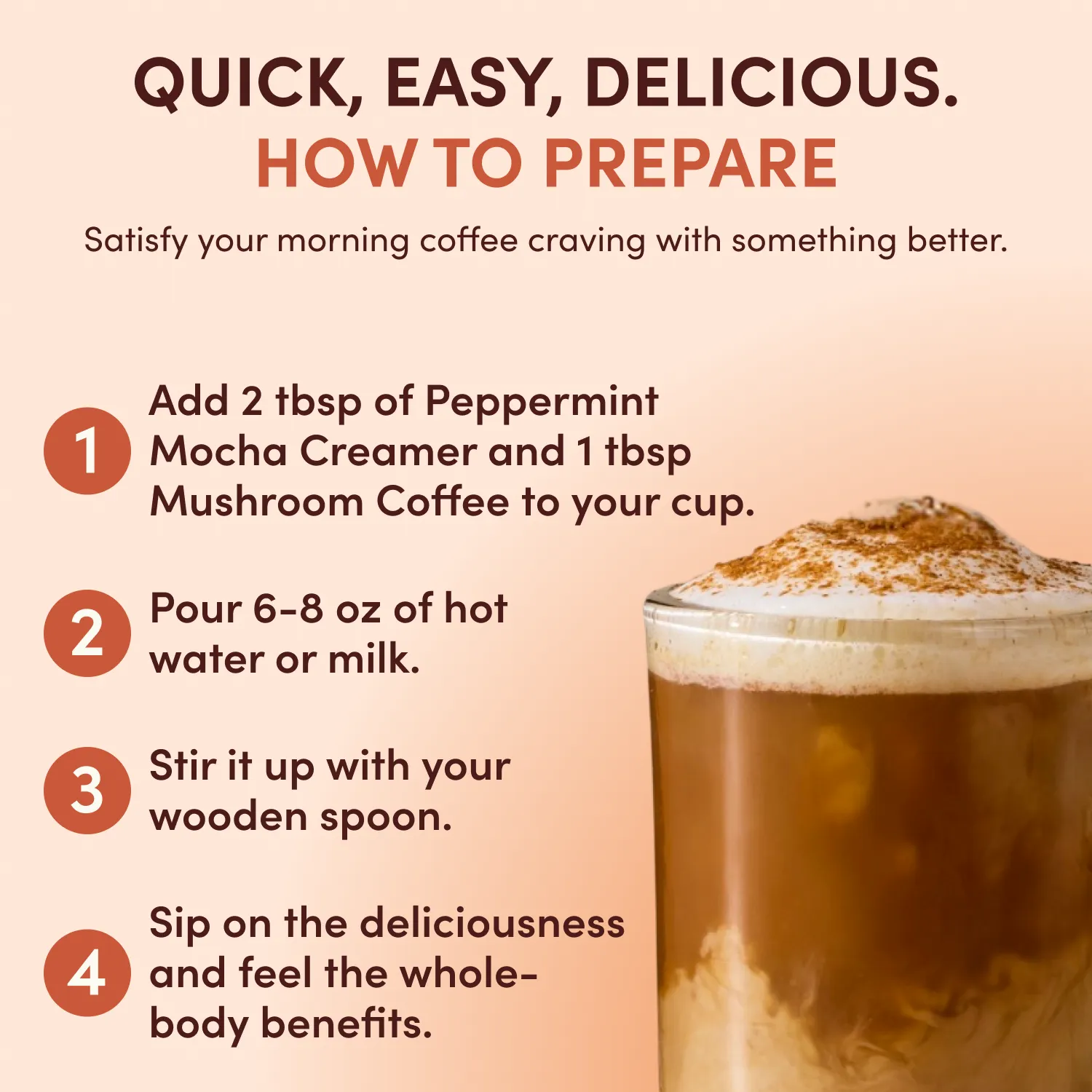 RYZE Peppermint Mocha Creamer Add-On (SPECIAL PRICING)