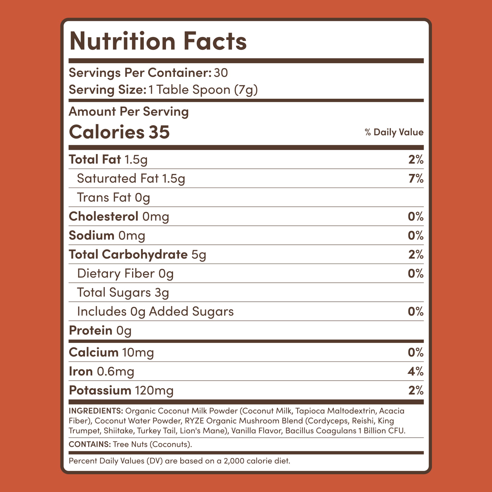 RYZE Superfood Creamer (30 Servings)